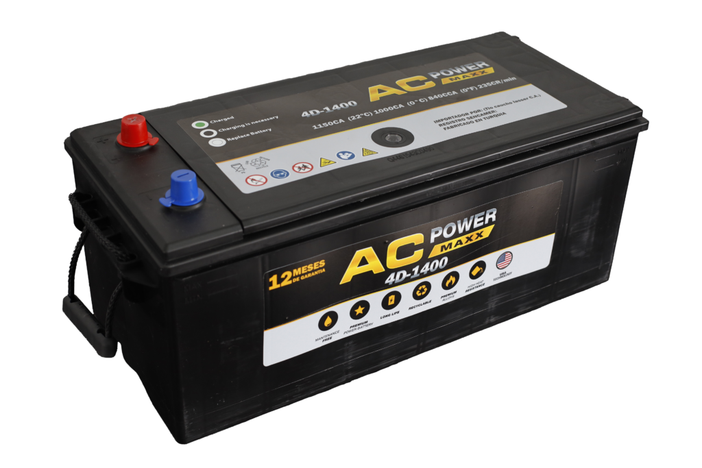Batería AC POWER MAXX Modelo 4D1400 AC POWER